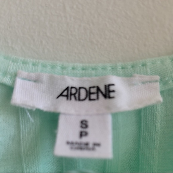 Ardene Mint Green Buttoned Ribbed Buttoned Tank Top - Picture 7 of 7